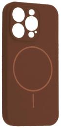 Чохол-накладка Apple iPhone 16 Pro Infinity Silicone Case Full Camera Fine Ring MagSafe New Brown (2000001652664)