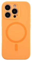 Чохол-накладка Apple iPhone 16 Pro Infinity Silicone Case Full Camera Fine Ring MagSafe Orange (2000001652701)
