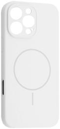 Чохол-накладка Apple iPhone 16 Pro Infinity Silicone Case Full Camera Fine Ring MagSafe White (2000001586501)