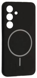 Чохол-накладка Samsung Galaxy S23 FE Infinity Silicone Case luxury + MagSafe Black (2000001594278)