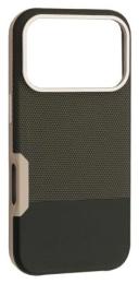 Чохол-накладка Apple iPhone 17 Pro Infinity Two different leather Case MagSafe Green (2000001653111)