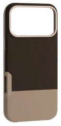 Чохол-накладка Apple iPhone 17 Pro Max Infinity Two different leather Case MagSafe Clay (2000001653142)