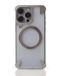 Чохол-накладка Apple iPhone 15 Pro Infinity FOUR CORNER AIRBAGS with MagSafe Gray (2000000375816)