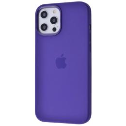 Чохол-накладка Apple iPhone 12 Pro Max Infinity Lux Colors with MagSafe Amethyst (2000000394541)