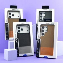 Чохол-накладка Samsung Galaxy S25 Infinity Two different leather Case MagSafe Black (2000001653203)