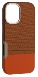 Чохол-накладка Apple iPhone 16 Infinity Two different leather Case MagSafe Brown (2000001652893)