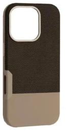 Чохол-накладка Apple iPhone 16 Pro Max Infinity Two different leather Case MagSafe Clay (2000001652985)