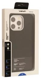 Чохол-накладка Apple iPhone 17 Air Infinity Two different leather Case MagSafe Black (2000001653005)