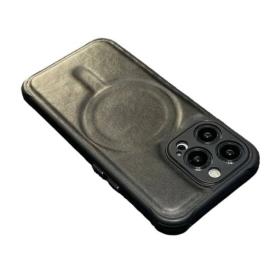 Чохол-накладка Apple iPhone 12 Pro Max Infinity MATTE with MagSafe Сlassic Black (2000000357393)