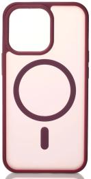 Чохол-накладка Apple iPhone 12 Pro Infinity MATTE with MagSafe Burgundy (2000000357348)