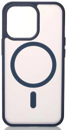Чохол-накладка Apple iPhone 12 Pro Infinity MATTE with MagSafe Dark Blue (2000000357386)