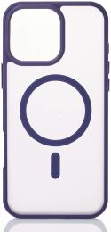 Чохол-накладка Apple iPhone 12 Pro Infinity MATTE with MagSafe Dark Purple (2000000357362)