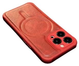 Чохол-накладка Apple iPhone 14 Pro Infinity Lux Colors with MagSafe Red (2000000364926)