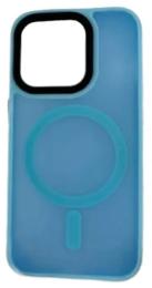 Чохол-накладка Apple iPhone 15 Plus Infinity Lux Colors with MagSafe Winter Blue (2000000364599)