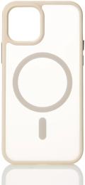 Чохол-накладка Apple iPhone 15 Infinity MATTE with MagSafe Cream (2000000414317)