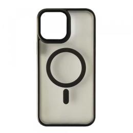 Чохол-накладка Apple iPhone 15 Infinity MATTE with MagSafe Titanium Black (2000000396859)
