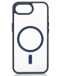 Чохол-накладка Apple iPhone 16E/17E Infinity MATTE with MagSafe Dark Blue (2000000401539)