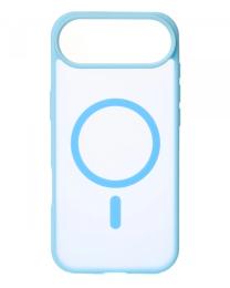 Чохол-накладка Apple iPhone 17 AIR Infinity MATTE with MagSafe Light Blue (2000000417943)
