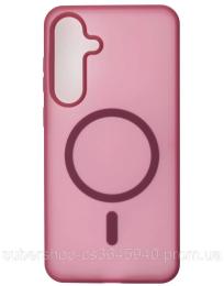 Чохол-накладка Samsung Galaxy S24 Plus/S25 Plus Infinity SOFT MATTE with MagSafe Cherry Red (2000000422206)