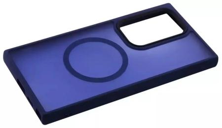 Чохол-накладка Samsung Galaxy S24 Ultra Infinity SOFT MATTE with MagSafe Dark Blue (2000000422442)