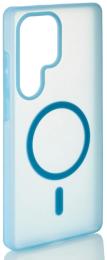 Чохол-накладка Samsung Galaxy S24 Ultra Infinity SOFT MATTE with MagSafe Light Blue (2000000422497)