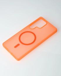 Чохол-накладка Samsung Galaxy S24 Ultra Infinity SOFT MATTE with MagSafe Orange (2000000422541)