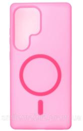 Чохол-накладка Samsung Galaxy S24 Ultra Infinity SOFT MATTE with MagSafe Rose Red (2000000422435)