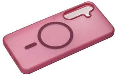 Чохол-накладка Samsung Galaxy S24/S25 Infinity SOFT MATTE with MagSafe Cherry Red (2000000422299)