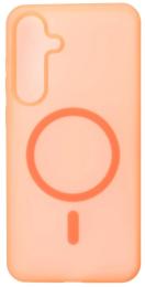 Чохол-накладка Samsung Galaxy S24/S25 Infinity SOFT MATTE with MagSafe Orange (2000000422312)