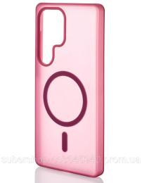 Чохол-накладка Samsung Galaxy S25 Ultra Infinity SOFT MATTE with MagSafe Cherry Red (2000000421957)