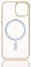 Чохол-накладка Apple iPhone 12 Infinity MATTE with MagSafe Cream (2000000414300)