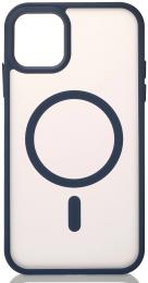 Чохол-накладка Apple iPhone 12 Infinity MATTE with MagSafe Dark Blue (2000000357317)