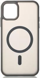 Чохол-накладка Apple iPhone 12 Infinity MATTE with MagSafe Titanium Black (2000000396880)