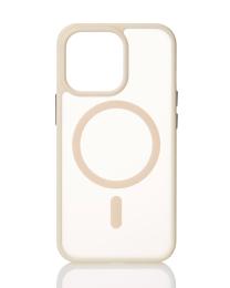 Чохол-накладка Apple iPhone 13 Pro Max Infinity MATTE with MagSafe Cream (2000000414270)