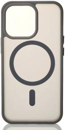 Чохол-накладка Apple iPhone 13 Pro Max Infinity MATTE with MagSafe Titanium Black (2000000396910)
