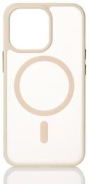 Чохол-накладка Apple iPhone 13 Pro Infinity MATTE with MagSafe Cream (2000000414256)