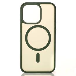 Чохол-накладка Apple iPhone 13 Pro Infinity MATTE with MagSafe Sage Green (2000000357546)