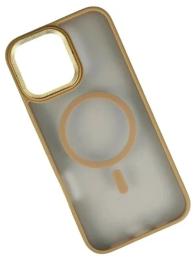 Чохол-накладка Apple iPhone 13 Infinity MATTE with MagSafe Cream (2000000414287)