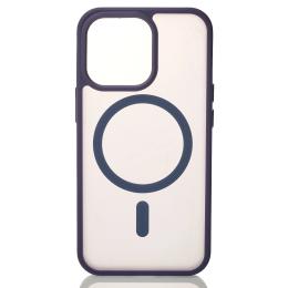 Чохол-накладка Apple iPhone 14 Pro Infinity MATTE with MagSafe Dark Purple (2000000357775)