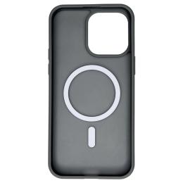 Чохол-накладка Apple iPhone 14 Pro Infinity MATTE with MagSafe Titanium Black (2000000427157)