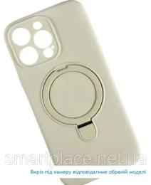 Чохол-накладка Apple iPhone 14 Infinity MATTE with MagSafe Cream (2000000427171)