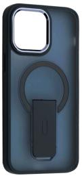 Чохол-накладка Apple iPhone 15 Pro Infinity SOFT MATTE with MagSafe Dark Blue (2000000420677)