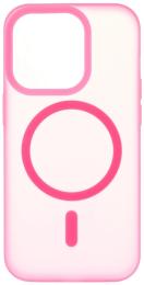 Чохол-накладка Apple iPhone 15 Infinity SOFT MATTE with MagSafe Rose Red (2000000421094)