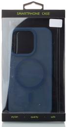 Чохол-накладка Apple iPhone 16 Pro Max Infinity SOFT MATTE with MagSafe Dark Blue (2000000421421)