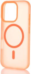 Чохол-накладка Apple iPhone 16 Pro Max Infinity SOFT MATTE with MagSafe Orange (2000000421407)