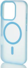 Чохол-накладка Apple iPhone 16 Pro Infinity SOFT MATTE with MagSafe Light Blue (2000000421230)