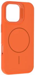 Чохол-накладка Apple iPhone 16 Pro Infinity SOFT MATTE with MagSafe Orange (2000000421193)
