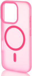 Чохол-накладка Apple iPhone 16 Pro Infinity SOFT MATTE with MagSafe Rose Red (2000000421155)