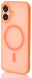 Чохол-накладка Apple iPhone 16 Infinity SOFT MATTE with MagSafe Orange (2000000419213)