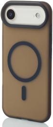 Чохол-накладка Apple iPhone 17 AIR Infinity SOFT MATTE with MagSafe Black (2000000420134)